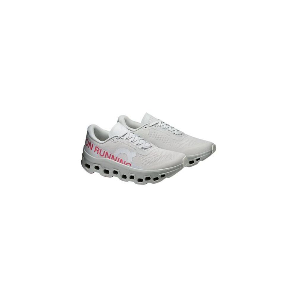 On Running Gray Synthetic Athletic Women's Sneakers